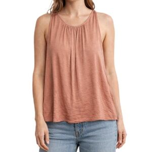 Flowy Copper Rose Top XL